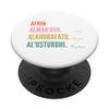 Funny Arabic First Name Design - Afrin PopSockets Swappable PopGrip
