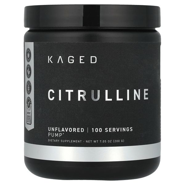 Citrulline, Unflavored, 7.05 oz (200 g)