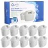 QPRO 10 Pack Filter Compatible with BRITA MAXTRA MAXTRA Plus Water Filter Jug Replacement Cartridges Refills