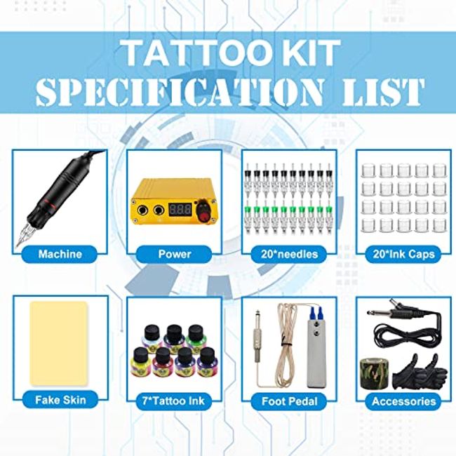 CINRA Tattoo Transfer Paper 25 Sheets Tattoo Stencil Transfer