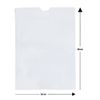 IDENA ID PU Credit Card Slot 89X60mm Transparent
