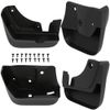 cciyu Qty(4) ABS Mud Flaps Custom Splash Guards Replacement Fit for Subaru Forester 2008-2013