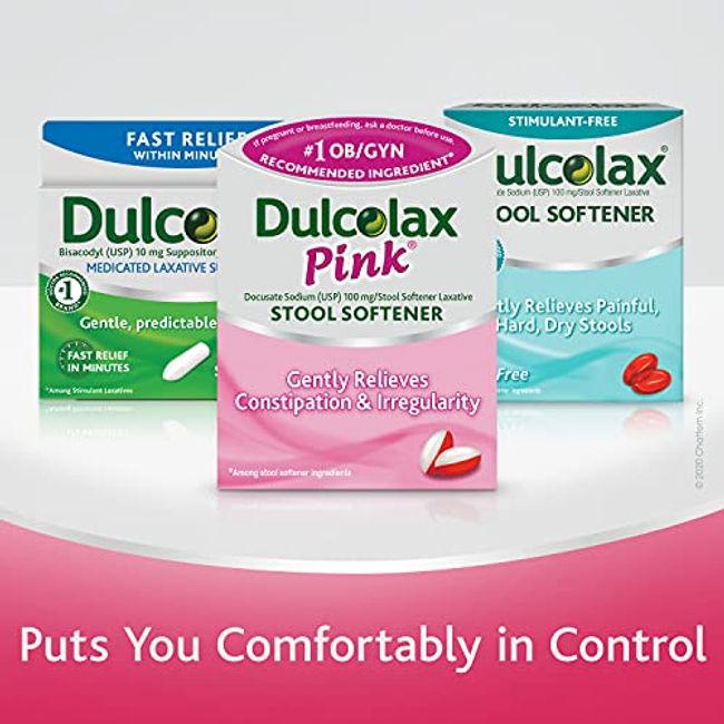 Dulcolax Medicated Laxative Comfort Shaped Suppositories, 8 count