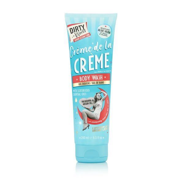 Dirty Works Crème de la Crème Creamy Body Wash, Luxury Shower Gel, 280ml