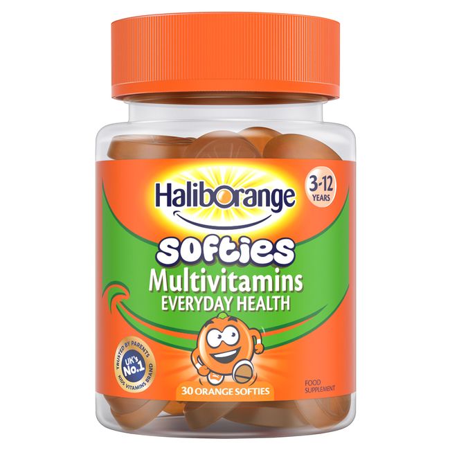 Haliborange Kids Orange Multivitamin softies, Capsule, 30