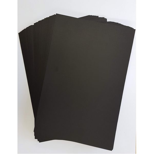 Stella Crafts 5" x 7" Black Card Stock X 50 Sheets