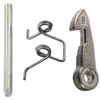 SPARES2GO Door Handle Kit for Indesit Washing Machine (White)