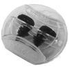 YES EAR Silicone Ear Plugs with Case, Black