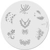 Konad Stamping Nail Art Image Plate - M77