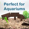 Custom Aquarium Sinking Sign, Terrarium & Reptile Safe Custom Text