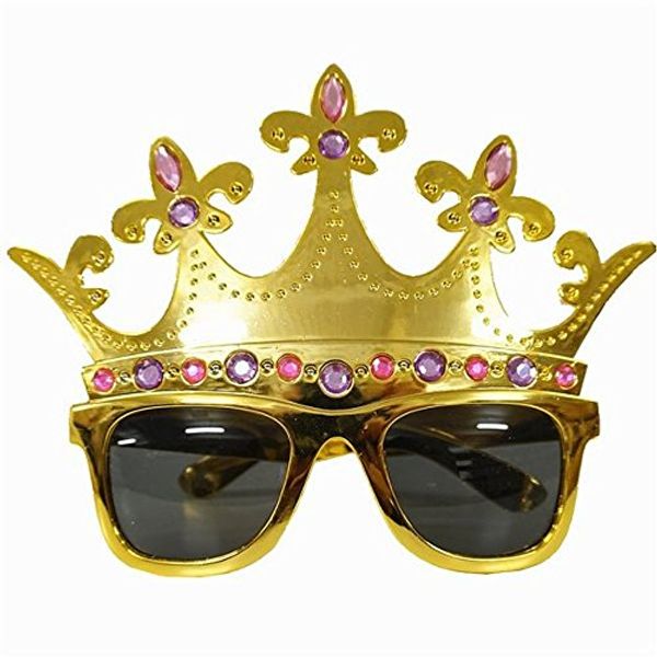 Gold & Jewels Royal Crown Sunglasses.