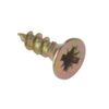 ForgeFix Multi-Purpose Single Thread Screws | 3.0 x 17mm | Zinc Yellow Passivated | Box 200