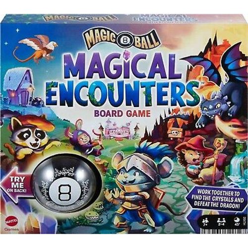 NEW Magical Encounters Board Game Magic 8 Ball New Sealed Gift Toy Mattel