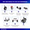 1 Pc Rack & Pinion Bellow Boot