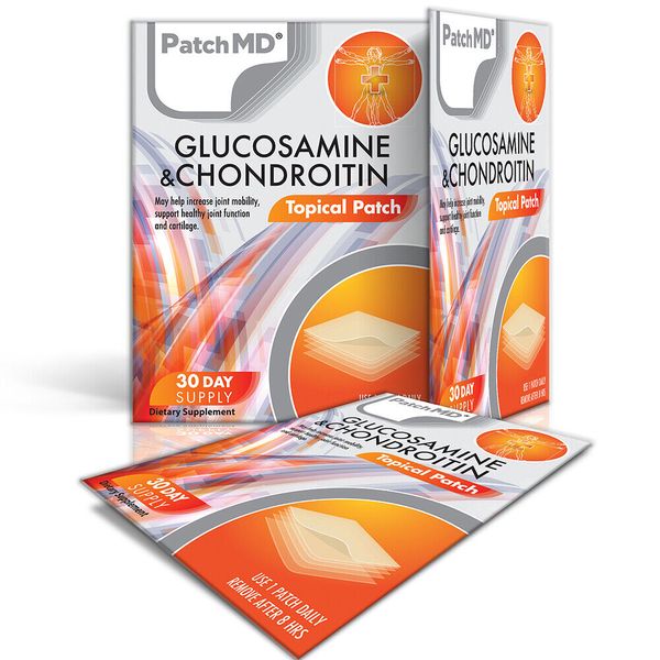 PatchMD Glucosamine & Chondroitin Plus Topical Patch (30 Day) - Joint support