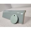 Seafoam Green Ceramic Tile Mud Cap Backsplash Subway Mudcap Mid Century Modern