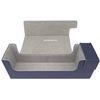 docsmagic.de Premium Magnetic Tray Long Box Dark Blue Medium - Card Deck Storage