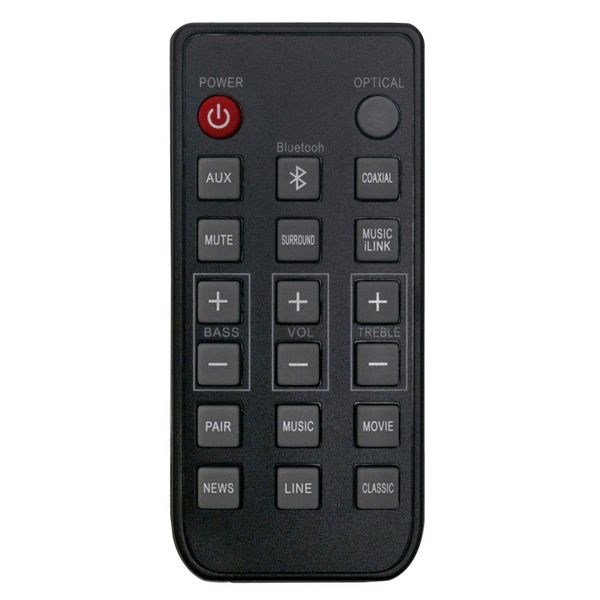 CSS2123 Replace Remote Control Compatible with Philips Sound Bar Home Theater CSS2123 CSS2133 CSS2133B/F7 996510050576 996510054954 996510063326 CSS2123/05 Css2123/12 CSS2123B CSS2123/F7 CSS2123B/F7