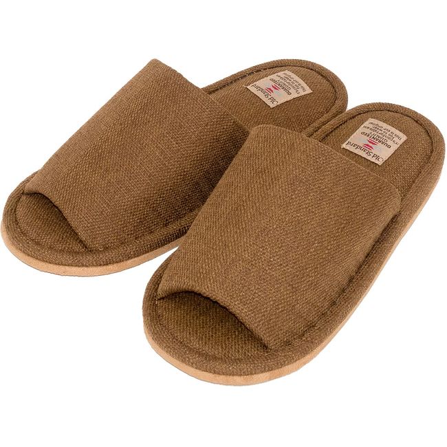 Okumura BSAA7006BR Slippers, Old Standard, Sewn, Medium, Brown