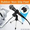 Pyle USB Podcast Microphone Bag and Mic Stand - Hard Case & Durable Mic Stand