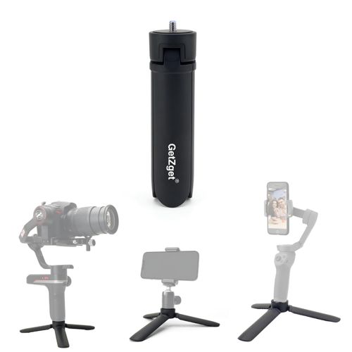 Universal Tripod Table Mount Compatible with DJI Ronin 2/3/4, RSC, Osmo 3, OM 4/5/6 Mobile Gimbals & Zhiyun DSLR Gimbals - 5Kg Load Capacity, 1/4" Screw Compatible Desktop Stand Accessories