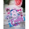 Lol Inspired 3D Cake Topper Personalised Cake Decor/Shaker cake topper