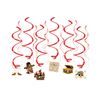 PD-Party 7024141 Swirls Decoration, Multicolor