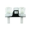 AquaPlumb 1551110 Water-Saving 2 Handle Plastic Bathroom Faucet
