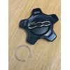 Fiat 500X wheel cap trim Black