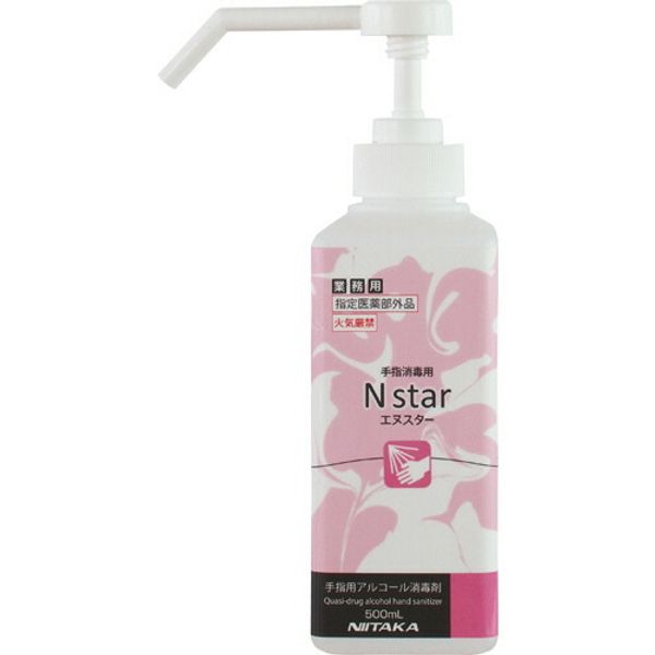 Niitaka N-Star hand sanitizer, 500ml, 1 bottle