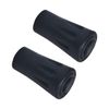 Trespass Spoke, Black, 2x RubberWalking Pole Tips, Black