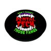 Funny Halloween Dental Tech Vampire Fangs Brush Teeth PopSockets Swappable PopGrip