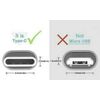 TrueProve 10FT Type c Charging Cable for Barnes & Noble Nook Glowlight 4 Tablets