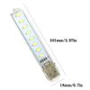 luoyanye 4 Pcs Mini Portable USB Night Light Mini USB Night Light LED Book Reading Lights for Work Learning Camping PC Laptops Computer Mobile