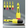 4 PCS Wire Piercing Probe Set, Insulation Wire Piercing Clips, Wire Piercing Tool for Multimeter Voltage Voltmeter Thermometer Testing (3.78 x 0.77 Inch)
