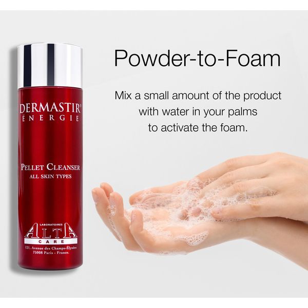 Dermastir Énergie Pellet Detergente scrub viso