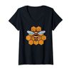 Womens BEE HIVE Beekeeper Bees Meme V-Neck T-Shirt