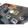 Replacement for Volex Cooker Control 45A Switch 13A Socket with Neon Black Interior Nickel Flat