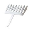 FRANK HAASNOOT Decorative Chocolate Tools Leaf comb Leaf (Small) Series 8 Sheets Full Width 200mm Leaf (60x16mm)
