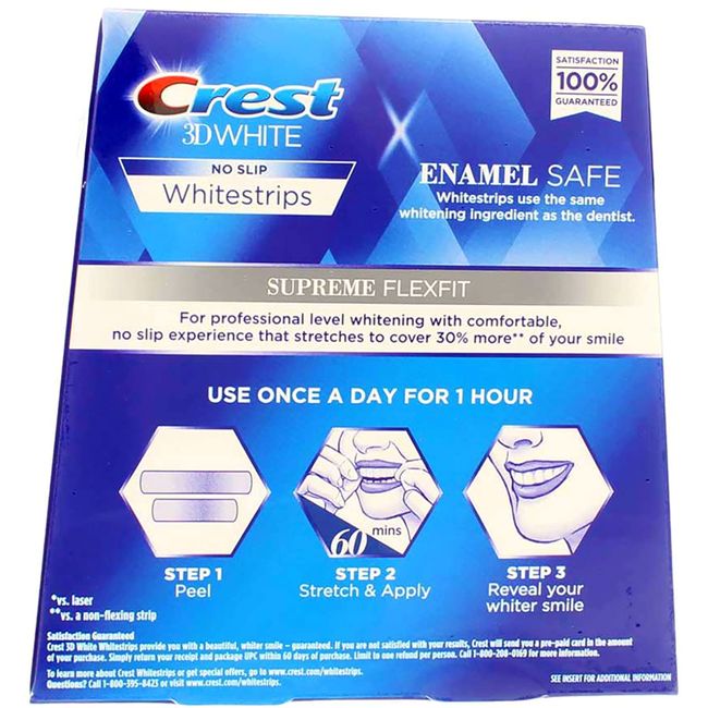 Crest 3D White Whitestrips Supreme Flexfit, 21 Treatments