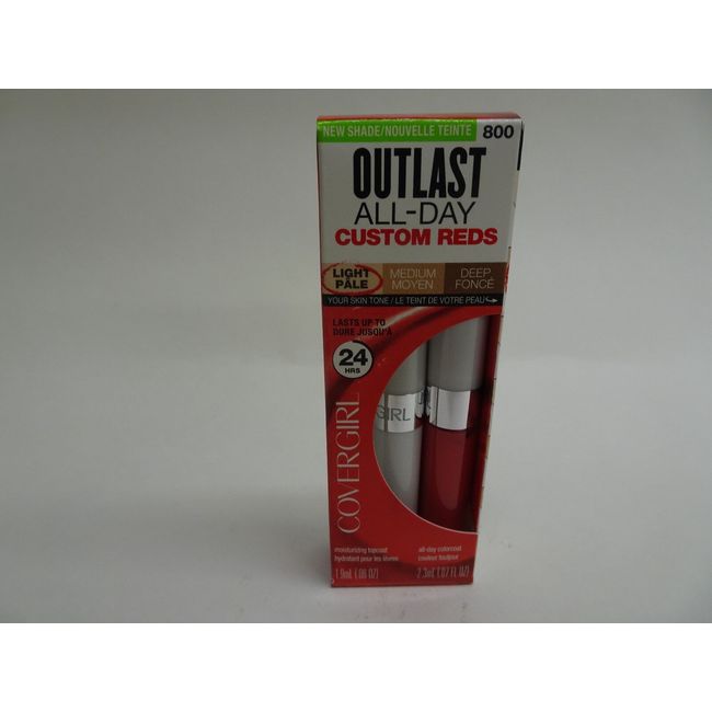 CoverGirl Outlast All Day Custom Reds Lipcolor - 800 Custom Coral