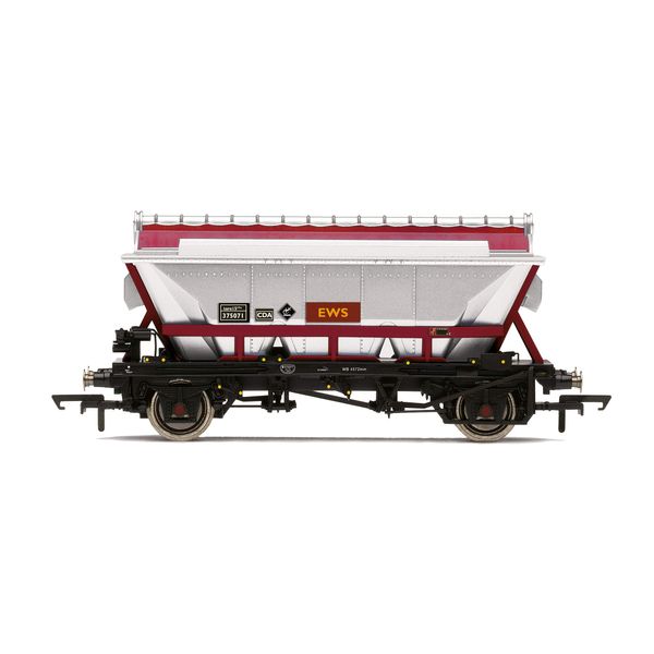 Hornby R60070 China Clay CDA Hopper wagon, Silver