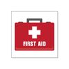 CafePress First Aid Sticker Square Bumper Sticker Car Decal