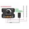 LED Light Dimmer PWM Dimming Brightness Controller ON/Off Switch DC 12V-24V 30A