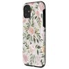 iPhone 11 Elegant Blush Pink Watercolor Rose & Peony Floral Pattern Case