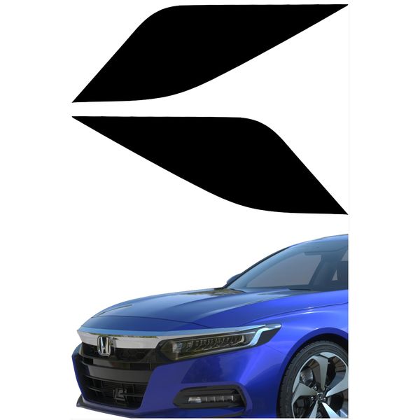 Amber Delete Headlight Tint Compatible with 2018-2022 Honda Accord