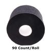 Barber Neck Strips - 5 Rolls 500 Strips Black, Disposable & Flexible Paper Neck Strips Barber Supplies for Salon Hair Cutting & Stylist, Water Resistant and Self-Adheres to Neck