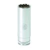GEARWRENCH 1/4" Drive 6 Pt. Deep Socket, 15mm - 80150