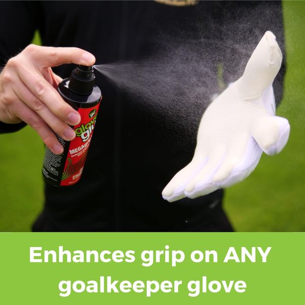 gloveglu MEGAgrip Goalkeeper Glove Grip Spray (120ml (4fl oz))