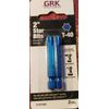 GRK  Bits Carded T-40 2-Inch 2 Bits Per Card, Blue (PEG G-1)